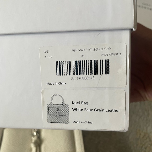 Brandon Blackwood White Kuei Mini Bag